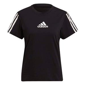 Damen Kurzarm-t-shirt Adidas Tc Schwarz