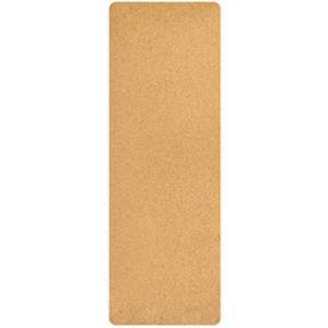 Huismerk 183X68cm natuurlijke kurk TPE yoga mat fitness matten Pilates antislip Yogamatten (beige)