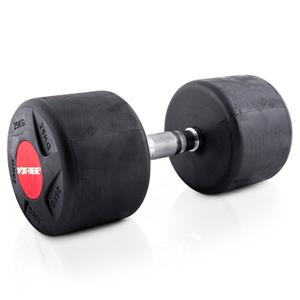 Sport-Thieme Compacte Halters - Rubber, 25 kg