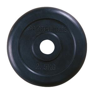 Sport-Thieme Halterschijven Rubber-coating, 2,5 kg