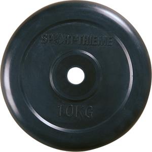 Sport-Thieme Halterschijven Rubber-coating, 10 kg