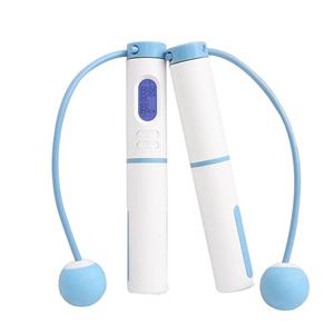 ArmadaDeals Einstellbarer Kalorienzähler Smart Skipping Rope Fat Burner, Blau