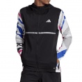 adidas Own the Run Seasonal Jacket schwarz/multicolor Größe XL