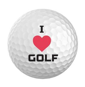 JUMBOGOLF JUMBO SPORTS I love Golf Golfbal