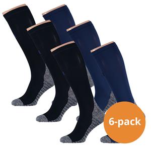 Xtreme Sockswear Xtreme Compressie Sokken Hardlopen 6-pack Multi Blue