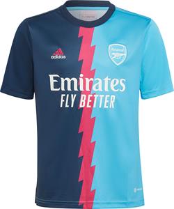 adidas Arsenal Training T-Shirt Pre Match - Navy/Real Magenta/Sky Rush Kinder