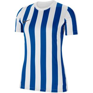 Nike Voetbalshirt Dri-FIT Striped Division IV - Wit/Blauw/Zwart Dames