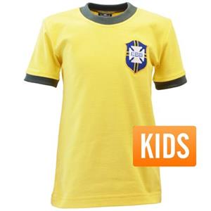Sportus.nl Brazilië Retro Voetbalshirt WK 1970 - Kinderen