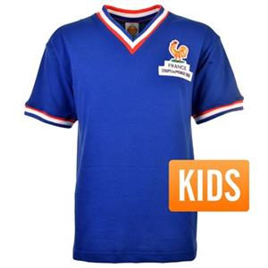 Sportus.nl Frankrijk Retro Voetbalshirt W.K. 1966 - Kinderen