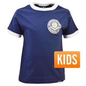 Sportus.nl TOFFS - Bordeaux Retro Ringer T-Shirt Kids - Navy