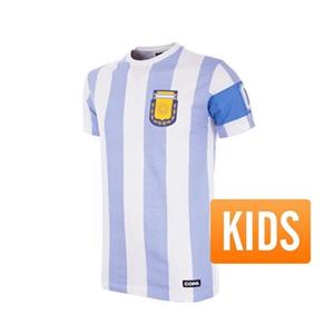 Sportus.nl COPA Football - Argentinië Aanvoerder T-Shirt - Kinderen