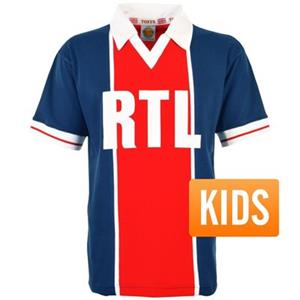Sportus.nl Paris Saint Germain RTL Retro Voetbalshirt 1981-1982 - Kinderen