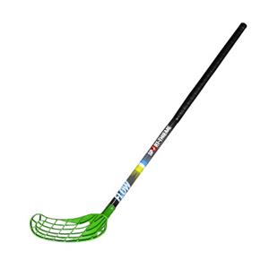 Sport-Thieme Floorball-stick Flow II, Voet groen, Steellengte 100 cm