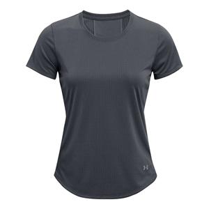 Damen Kurzarm-t-shirt Under Armour Stride Grau