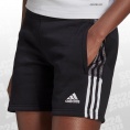 adidas Tiro 21 Sweat Shorts Women schwarz/weiss Größe S