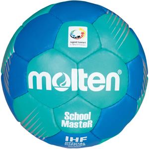 molten School MasteR Handball H3F-SM grün/blau