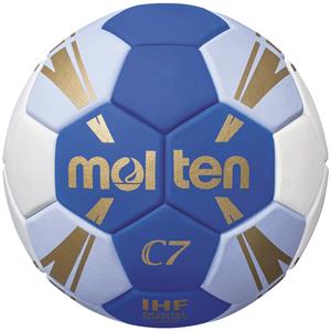molten Handball H2C3500 BW blau/weiß/gold