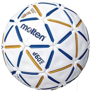 molten D60 Pro Handball weiß/blau/gold