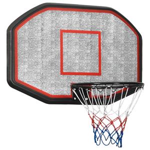 VidaXL Basketbalbord 109x71x3 Cm Polyetheen Zwart