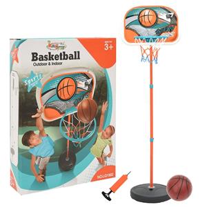 VIDAXL Tragbares Basketball Spiel-set Verstellbar 133-160 Cm