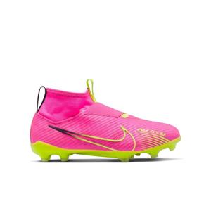 Nike Air Zoom Mercurial Superfly 9 Pro FG Luminous - Pink/Neon/Gridiron Kinder