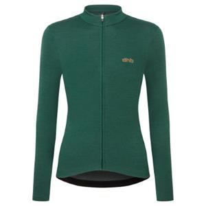 dhb Merino Women's Long Sleeve Jersey 2.0 AW22 - Forest Biome}
