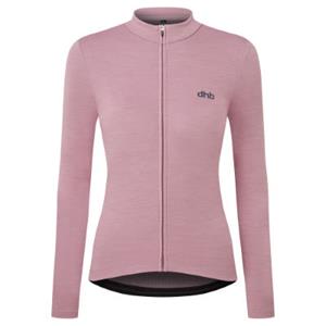 dhb Merino Women's Long Sleeve Jersey 2.0 AW22 - Orchid Haze}