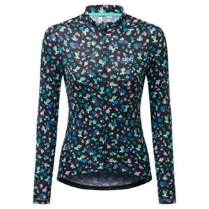 dhb Moda Women's Long Sleeve Jersey (Allium) SS23 - Schwarz}