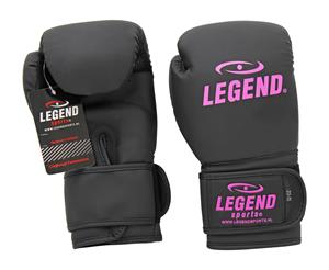 Legend Sports Legendclima bokshandschoenen dames mat zwart-roze pu