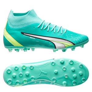 PUMA Ultra Pro MG Pursuit - Electric Peppermint/Weiß/Fast Yellow