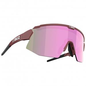 Bliz  Breeze Small Mirror S3 (VLT 14%) + S1 (VLT 55%) - Fietsbril roze