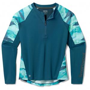 Smartwool - Women's Mountain Bike Long Sleeve Jersey - Fietsshirt, blauw