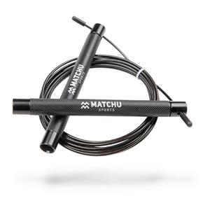 Matchu Sports Speedrope - Zwart - 320 Cm - Aluminium
