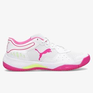 Puma solarsmash rtc tennisschoenen wit/roze dames dames