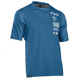 Northwave Bomb Cycling Jersey Blue
