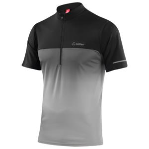 Löffler - Bike Shirt Flow Halfzip - Fietsshirt, grijs