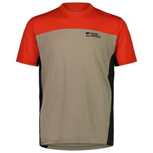 Mons Royale - Redwood Enduro VT - Fietsshirt, beige