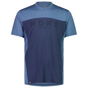 Mons Royale - Redwood Enduro VT - Fietsshirt, blauw