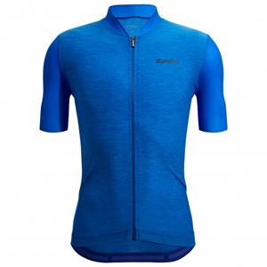 Santini - Colore Puro Jersey - Fietsshirt, blauw