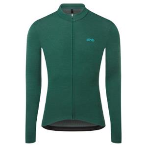 dhb Merino Long Sleeve Jersey 2.0 AW22 - Forest Biome}