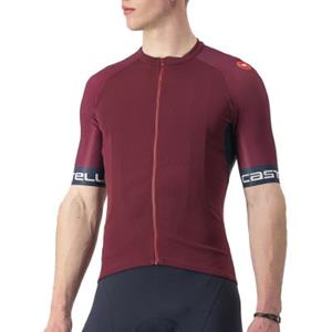 Castelli Entrata VI Jersey - Bordeaux-Ivory}