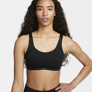 Nike Alate Coverage Padded sport-bh met lichte ondersteuning - Zwart
