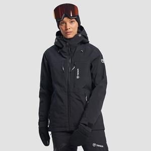 TENSON core ski jas zwart dames