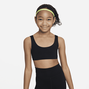 Nike Dri-FIT Alate All U Sport-bh voor meisjes - Zwart