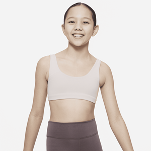 Nike Dri-FIT Alate All U Sport-bh voor meisjes - Bruin