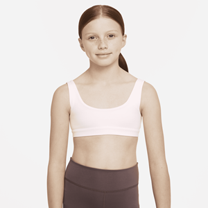 Nike Dri-FIT Alate All U Sport-bh voor meisjes - Roze