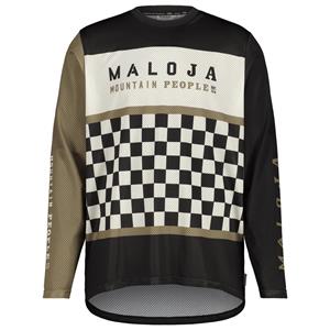 Maloja Fietsshirt met lange mouwen ValendasM. bikeshirt, voor heren
