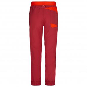 La sportiva  Women's Mantra Pant - Klimbroek, rood