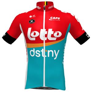 Vermarc LOTTO DSTNY 2023 fietsshirt met korte mouwen, voor heren, Fiets shirt,