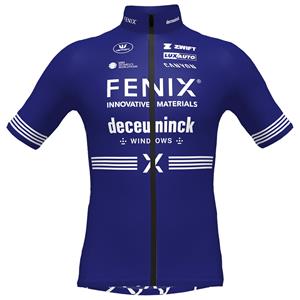 Vermarc FENIX-DECEUNINCK 2023 fietsshirt met korte mouwen, voor heren, Fiets s